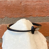 Pat Flynn 3 Stone 22k Gold Splash Nail Bracelet - Custom Size