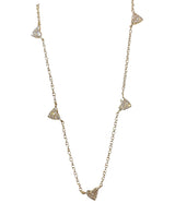 Andi Alyse Diamond Heart and Yellow Gold Necklace