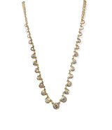 Andi Alyse Bezel Set Diamond and Yellow Gold Necklace