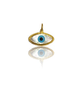Ara 24k Mother of Pearl Eye Pendant