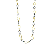Ara Mixed Metal Link Long Necklace