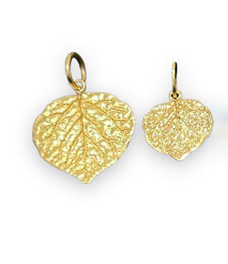 Ross Andrews Aspen Leaf Pendant 15.5mm