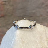 Ross Andrews White Gold and 5 Diamond Station Band
