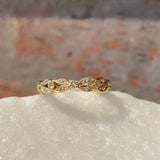 Sethi Couture 'Leaf Wreath' Diamond Eternity Band