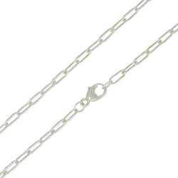 Heather Moore 2.6mm Sterling Silver Long Link Chain - 18