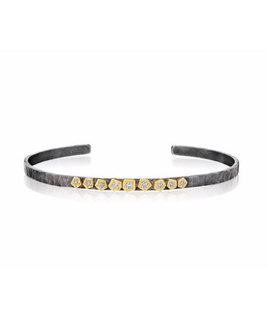 Annie Fensterstock Thin Rock Cuff