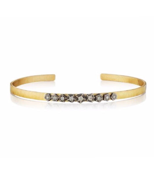 Annie Fensterstock Thin Rock Cuff