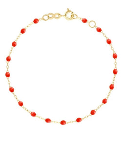 Gigi Clozeau Classic Gigi Bracelet with Coral Resin Pearls