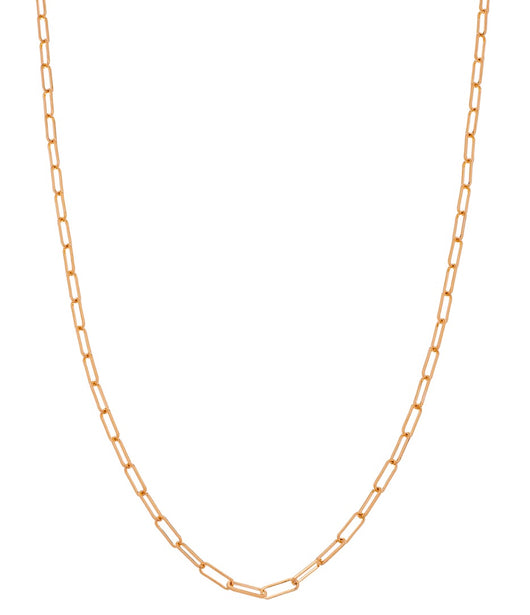 Sethi Couture Rose Gold Paper Clip Chain