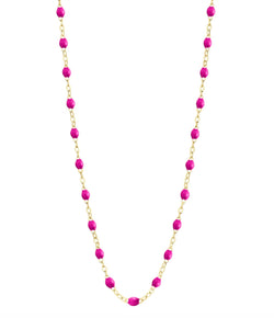 Gigi Clozeau Classic Gigi Necklace with Candy Resin Pearls - 16.5