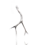 Heather Moore Sterling Silver Antler Sculptural Charm