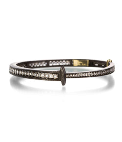 Pat Flynn Full Diamond Stripe Nail Bracelet