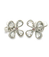 Sethi Couture 'Petal' Diamond Stud Earrings