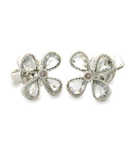 Sethi Couture 'Petal' Diamond Stud Earrings
