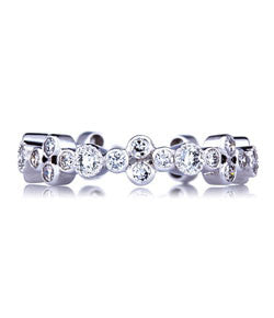 Sethi Couture 'Bezel Cluster' Diamond Eternity Band