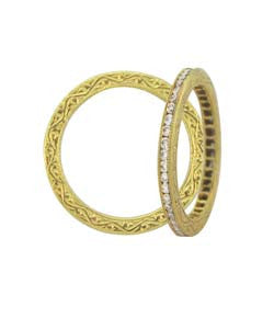 Sethi Couture Diamond Channel Set Band